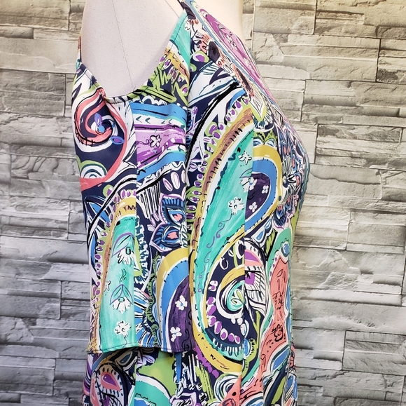 Nicole Miller abstract dress size 6 - Picture 6 of 16